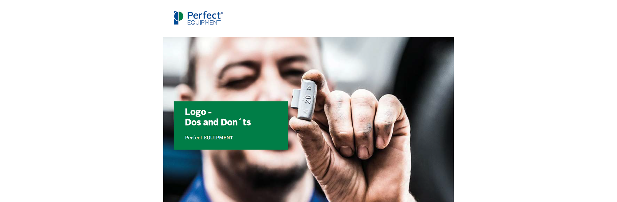 Perfect EQUIPMENT logo dos and dont´s